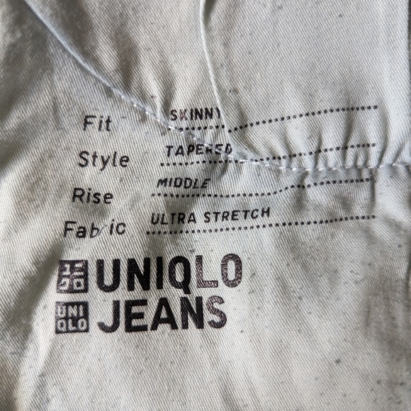 Dark wash skinny Jeans Uniqlo - Picture 2 of 5